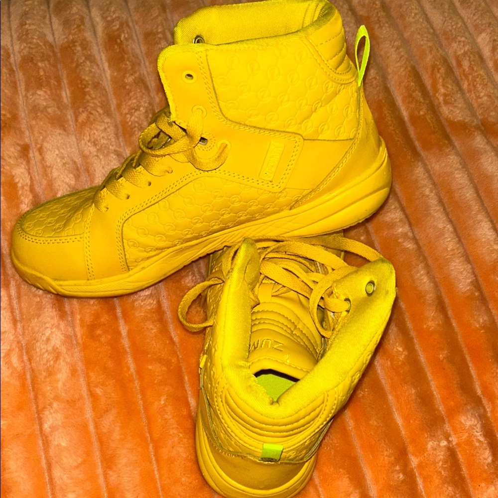 Zumba Fitness Kids Yellow Sneakers